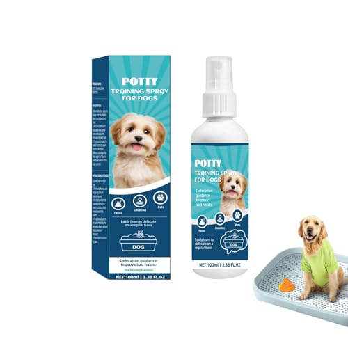 Wenmpopo Dog Potty Training Attractant Spray - for Indoor, Outdoor, or Pad Use, All Ages and...