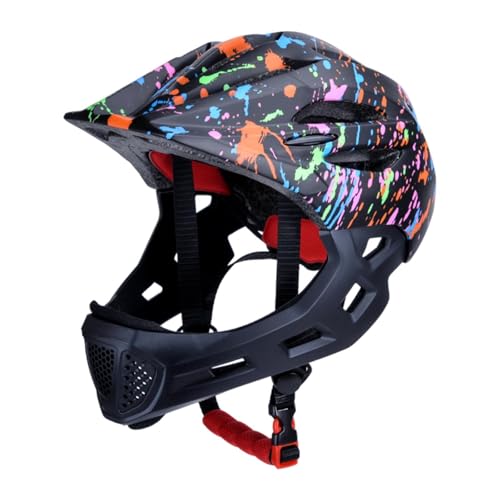 LOVIVER Casco Bici Bambini Nero