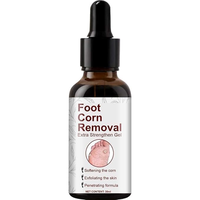 Foot Corn Removal Gel for Corns & Calluses – Fast Acting Exfoliating Treatment to Soften Hard Skin, Remove Dead Cells & Restore Smooth Healthy Feet (1, 30ml)-image-9