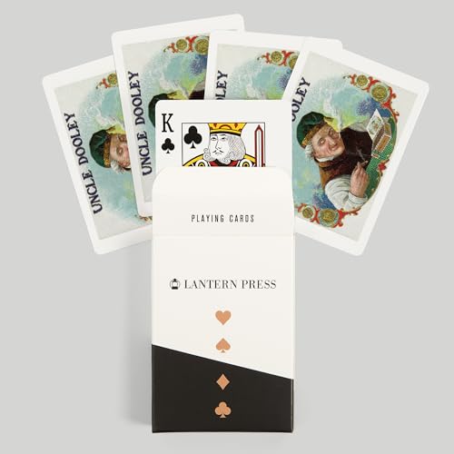 Lantern Press Uncle Dooley Baraja de 52 Cartas Póker miniatura 6