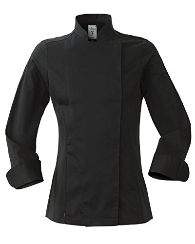 Angiolina Giacca Donna Chef Nera con Bottoncini a