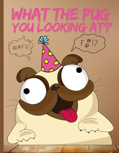 WHAT THE PUG PRIMARY 8.5 X 11 NOTEBOOK: DRAW AND WRITE JOURNAL 80 LINED PAGES: PERSONAL NOTEPAD, DIARY, FOR TAKING NOTES