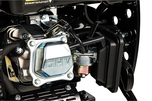 PS Global Generador inversor portátil de 3300 W, 230 V, 11 L, tanque de combustible, generador para camping, viajes, hogar o lugares de trabajo (negro) - Imagen 7