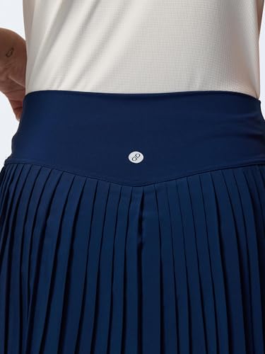 Image of CAVA Plie Pleated Skort for Women | High-Waist Athletic Skort with Built-in Shorts & Pockets | Sweat-Wicking Activewear