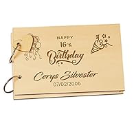 Keep your memories beautifully stored forever in this stunning Ring Bound Scrapbook/ Guest Book. Bring the blank pages to life by adding a variety of papers, embellishments and cardstock to complement personal details such as photographs, cards and o...