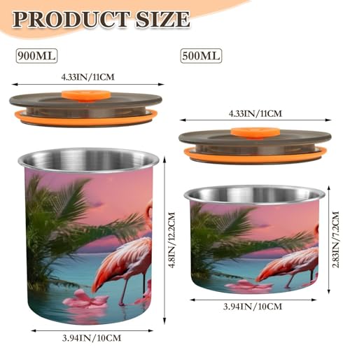 Envase Hermético Acero Inoxidable para Café 500ml miniatura 2