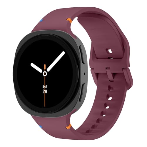 [LEIXIUER] For �T���X�� Galaxy Watch 8 �o���h 40mm 44mm/Galaxy Watch 8 �N���V�b�N 46mm �ɑΉ� �V���R���X�|�[�c�x���g �ʋC�E�h���E���K �����x���g�������߉\�b���f�B�[�X�E�����Y