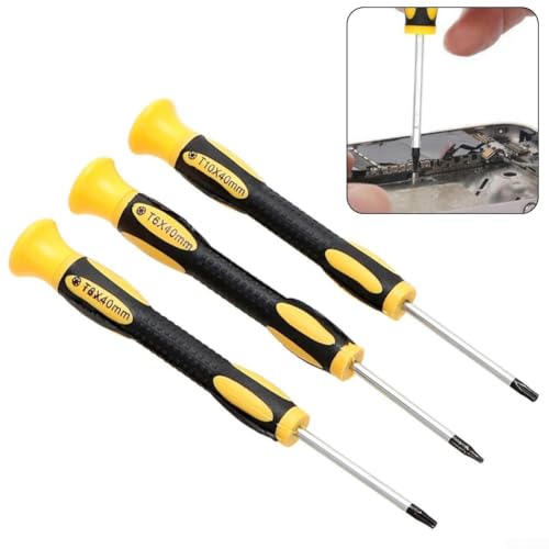 Juego de destornilladores de seguridad Torx para t6 T8H T10H Star Bits para reparación de controlador inalámbrico para Xbox One para consola ps5 Mantenimiento Herramienta de juegos de 140 mm