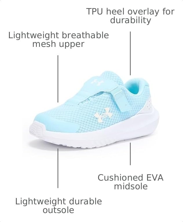Image of Under Armour Unisex-Baby Infant Surge 4 Alternate Closure