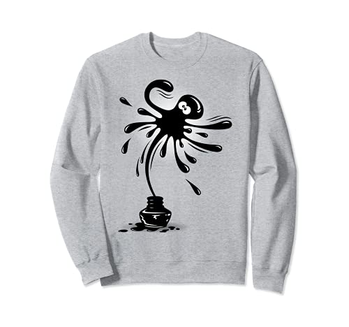 Caricature de collectionneur de stylo à encre Sweatshirt