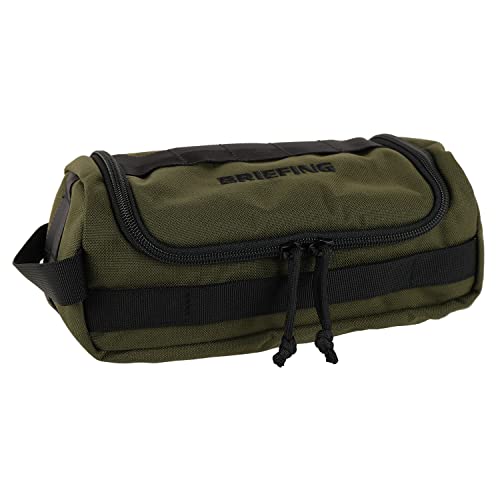 [ブリーフィング] ポーチ メンズ アウトレット ナイロン ゴルフボックスポーチ GOLF BOX POUCH brg191a15 BRIEFING (RANGER GREEN/グリーン) [並行輸入品]