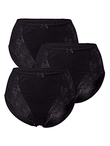 Preisvergleich Produktbild Harmony Taillenslips im 3er Pack mit Bauchweg-Funktion Schwarz