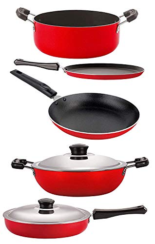 NIRLON Non-Stick PFOA-Free Healthy Kitchen Utensil Combo Set – 5 Pieces NIRLON Non-Stick PFOA-Free Healthy Kitchen Utensil Combo Set – 5 Pieces