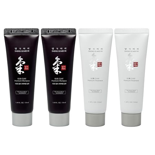 Daeng Gi Meo Ri - Ki Gold Premium Shampoo 50ml and Treatment 50ml, Travel Size 2 pcs each
