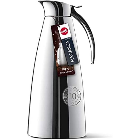Emsa Eleganza Stainless Steel Insulated Carafe, 34-Ounce Cover