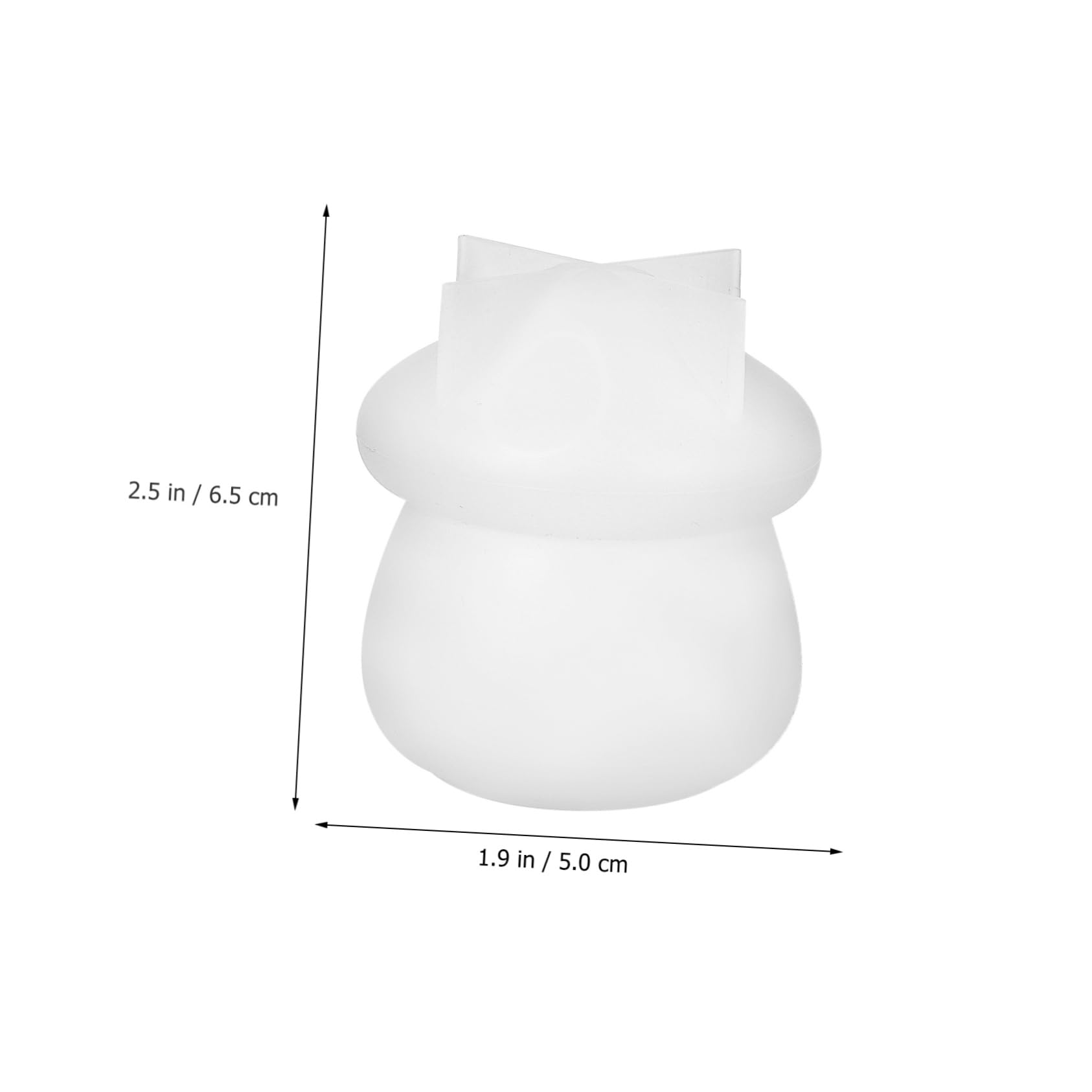OSALADI 3 Set Stampo Silicone Per Creare Barattoli Decorativi E Pratici Stampo Silicone Flessibile Per Diy E Epossidica Mold Per Barattoli Unici E Stile Moderno 5 Pezzi*3