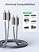 UGREEN Cable 2 RCA Macho Dobles Cinch con HiFi Estéreo Sonido Compatible con Amplificador Subwoofer del Home Cinema Altavoz Reproductor de CD DVD Mesa de Mezclas Imagen de UGREEN Cable 2 RCA Macho Dobles Cinch con HiFi Estéreo Sonido Compatible con Amplificador Subwoofer del Home Cinema Altavoz Reproductor de CD DVD Mesa de Mezclas