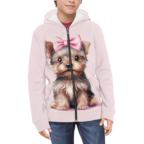 Kids Zipper Hoodie Boys Girls Zip Up Hoodie for Children3