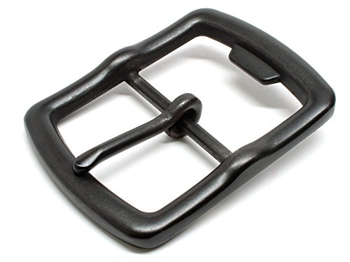 Black Bottle Opener Buckle - 1½ Inch Nickel Free Zinc Belt Buckle