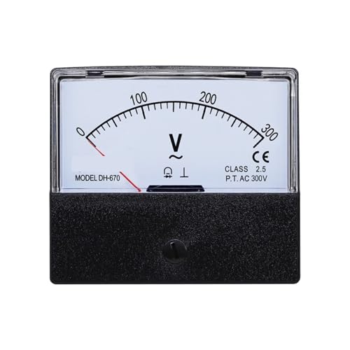 Voltmètre DH-670 AC pour surveiller la tension réseau de 600V sans alimentation externe