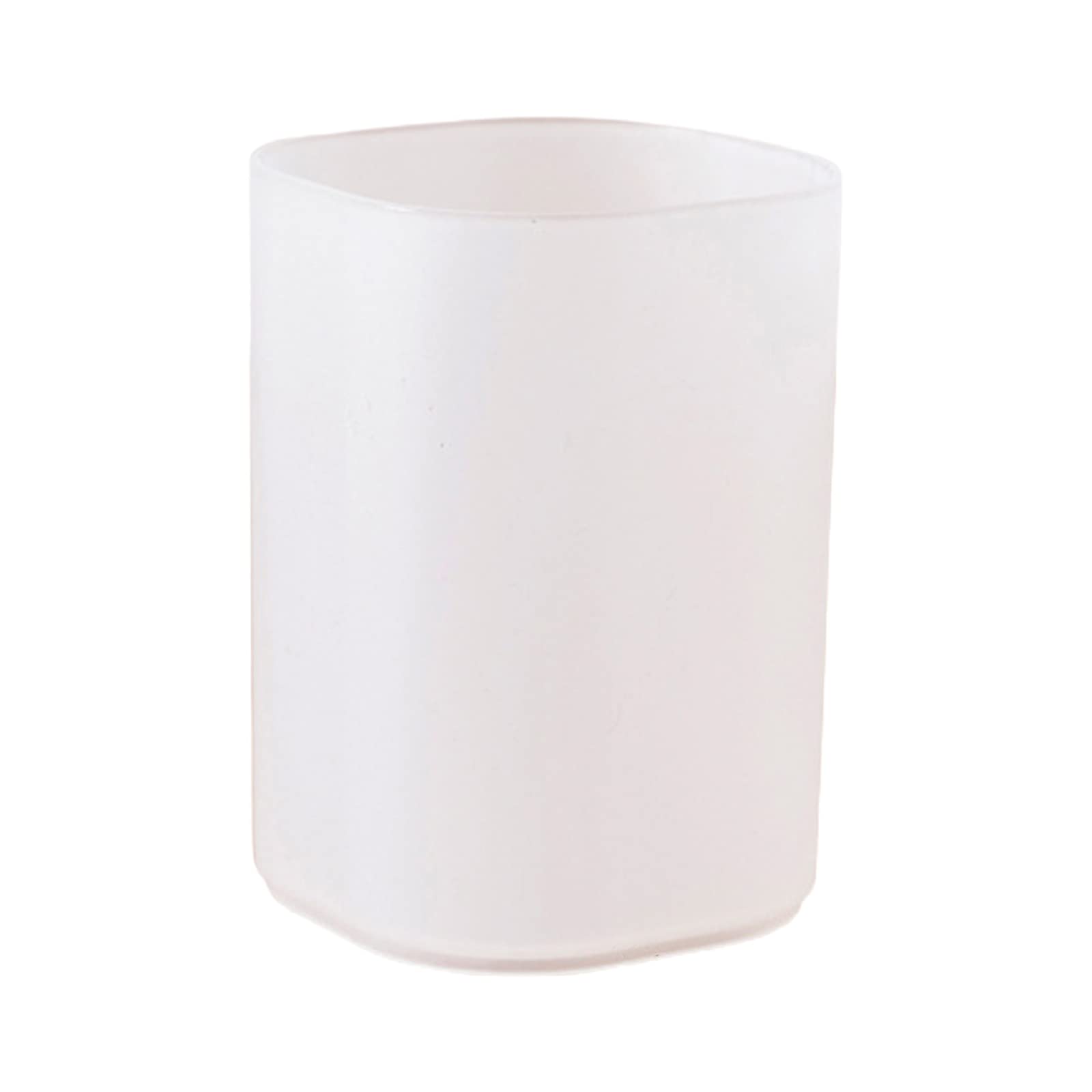 Tnbccxn One Color Pen Cup, Transparent Stationery Pen Container Desktop Storage Pen Holder School Supplies Stationery Container