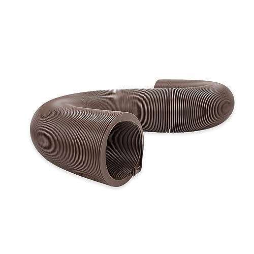 Image of Camco 39621 10' RV Heavy Duty Sewer Hose, Compresses to 16 inch for Storage
