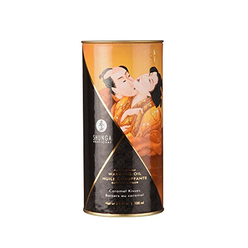 Shunga Warming Massage Oil 3.5 Fluid Ounces (Caramel) #TOP4
