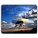 Produktbild Yanteng Hochwertige Mausunterlage, Baum-Eminenz umreißt Abend-Wolken-Farben, Spiel-Büro-Mausunterlage