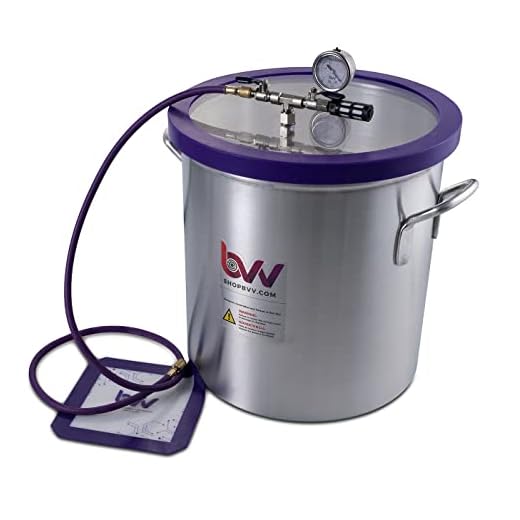BVV Best Value Vacs 10 Gallon Aluminum Vacuum Chamber