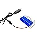 Threeking 7.4V 600mAh Rechargeable Li-ion Battery SM-3P Joint with USB Charger for Remote Control Toys RC Car Truck Boat Toy