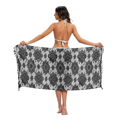 Salida de baño negra tipo cubierta de bikini para evitar roces 4