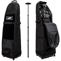 PlayEagle ゴルフ用トラベルカバー キャスター付き ゴルフバッグカバー Amazon | PlayEagle ゴルフバックカバー ゴルフ用トラベルカバー