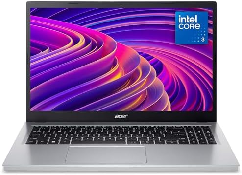acer Aspire Go 15 AG15-32P Laptop - Intel N150, 8GB, 128GB UFS, Integrated Graphics, 15.6" Full HD, Windows 11, Silver: image 1 of 8