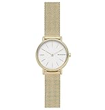 Quarz Skagen Damen Analog Quarz Uhr mit Edelstahl Armband SKW2693