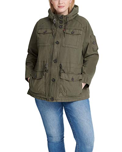 Levi's Women's Lightweight Cotton Military Jacket (Standard & Plus Sizes)3
