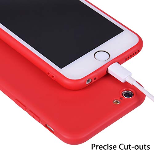 Wisdompro Iphone 6 Case, Iphone 6S Case, Bundle Of 5 Pack Extra Thin Slim Jelly Soft Tpu Gel Protective Case Cover For Apple 4.7 Inch Iphone 6 6S (Green, Light Blue, Pink, Yellow, Red) - Candy Color #TOP1