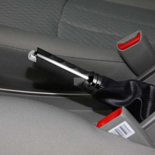 Cubierta de freno Amosfun de aluminio negro para proteger el interior del coche 5
