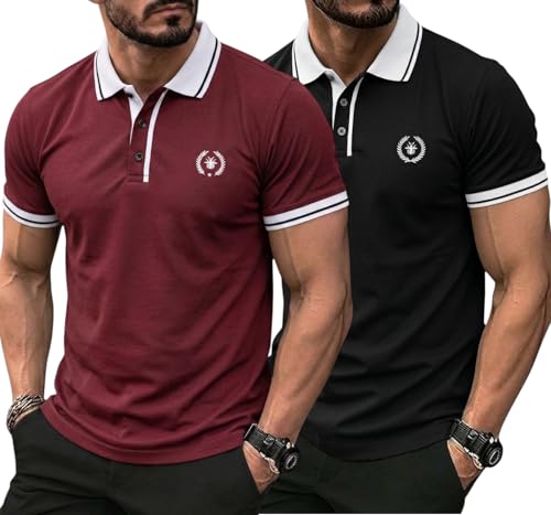 Image of JVX Men Polo T Shirt || Polo T Shirt for Men || Reguler Fit Tshirt for Man || Coller T-Shirt (Available in Plus Size, Also Available in Combo Packs) (MRT-222)