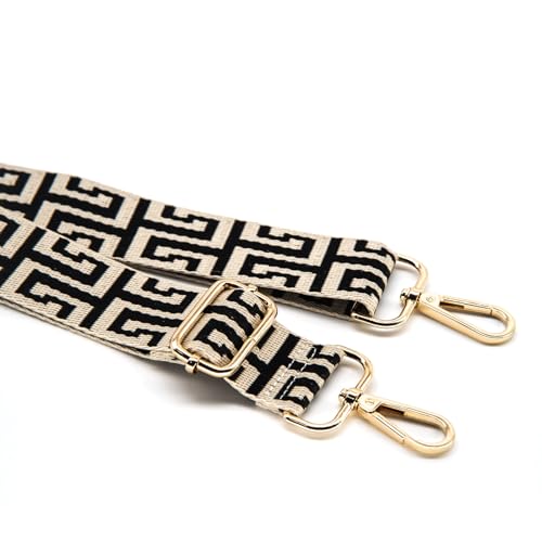 Image of S&loyoe Purse Straps Replacement Crossbody Bag Strap Adjustable Wide Guitar Straps for Handbags 1.5inch