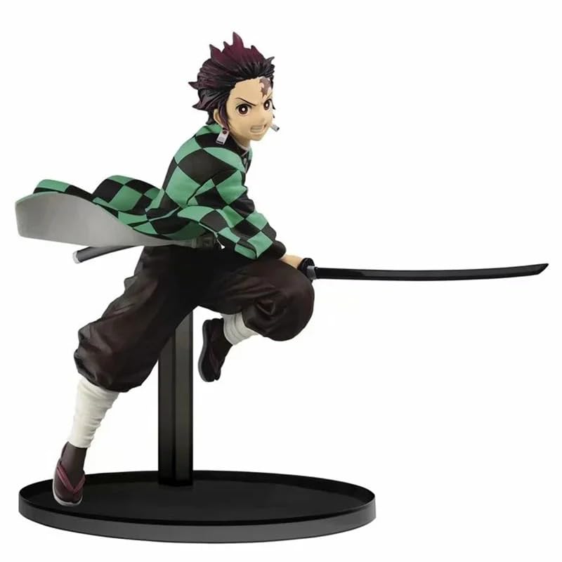 Image of Awestuffs Tanjiro Action Figure Limited Edition (Tanjiro Fly Attack) 19cm