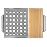 Zenport 870010A Grill Plank Topper, Beige/Black