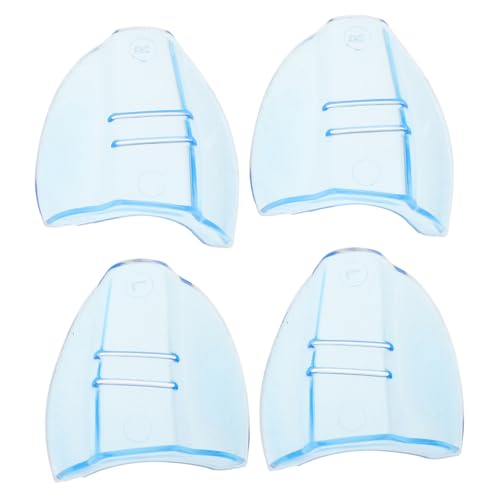 IWOWHERO Ergonomic Glasses Side Shields 2 Pairs Protective Side Shields for Eyeglasses Tpu Material Safety Glasses