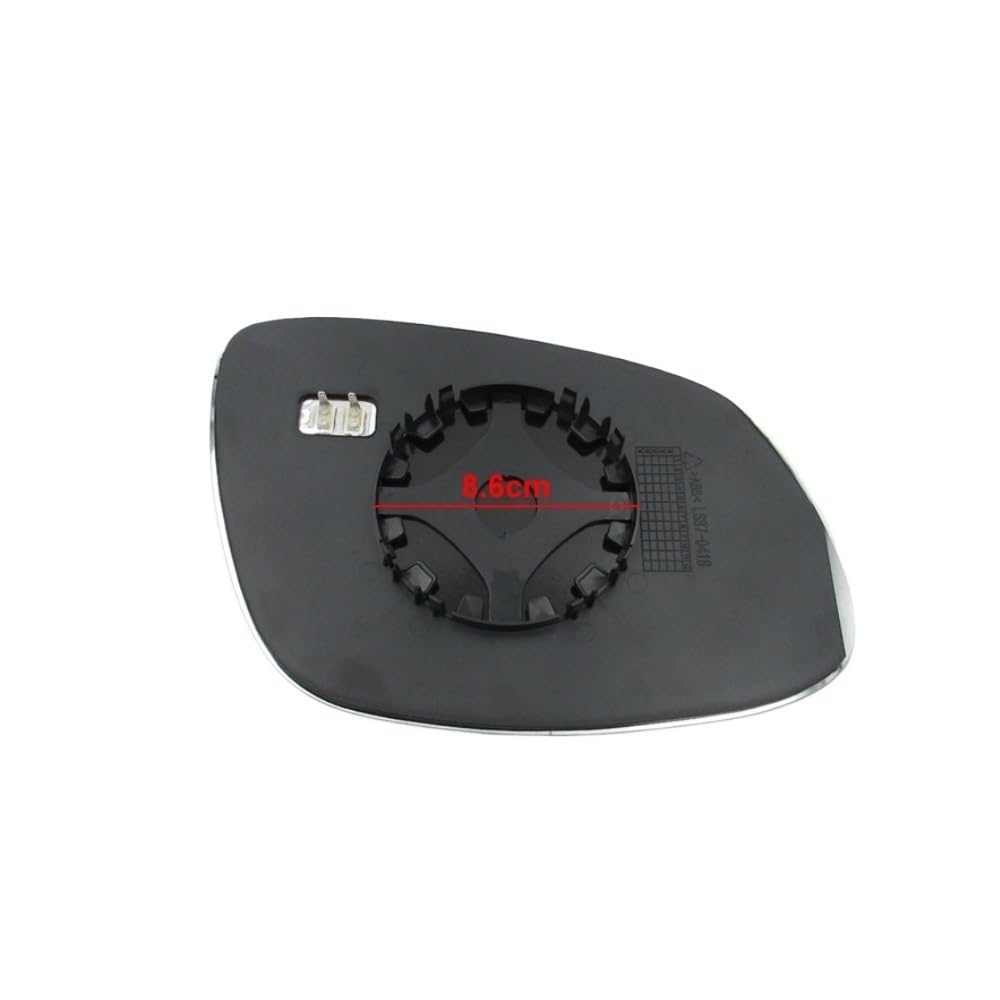 vetro retrovisore Per Cayenne 2002-2006 | Veicolo Retrovisore Specchi Lente Porta Laterale Specchietto retrovisore Vetro Con Riscaldamento(2PCS left and right)