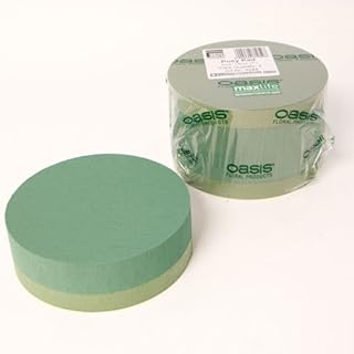 2x 7" Oasis Floral Foam Posy Pads 7 Inch Diameter