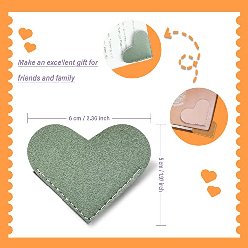 Leatherheartbookmarkswinjeto6piecescutecornerpagebookmarksforteachersstudentsbookreadingloversforschoolofficehomesuppliesheart6pcs Urban Country Home Decor Leather heart bookmarks winjeto 6 pieces cute corner page book marks for teachers students book reading lovers for school office home supplies heart6pcs urban country home decor