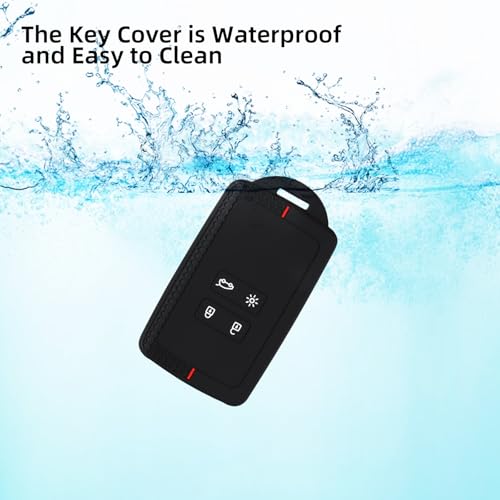 ORUZA Car Key Cover for Renault, 2 Pcs Key Card Holder for Renault, TPU Silicone Key Cover Case Compatible with Renault Clio Megane Koleos Kadjar Talisman Captur Espace Dacia Duster - Image 5