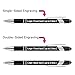 TONOPCVIO Personalized Bulk Custom Pens with Name & Logo - Promotional, Events, Business Gifts (10-1000 Pcs)