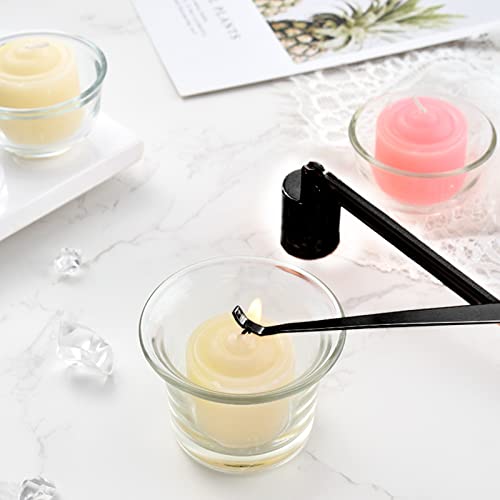 Noneea 3 in 1 Candle Accessory Set,Candle Care Kit,Candle Wick Trimmer,Wick Dipper with Gift Packaging(Black) - Thumbnail 7