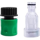 Sparkfix Pressure Washer Garden Hose Adapter PW909103K Replace for Pressure Washer Parts/Quick Connect Garden Hose Adapter, 3/4” BSP Threading,Blue