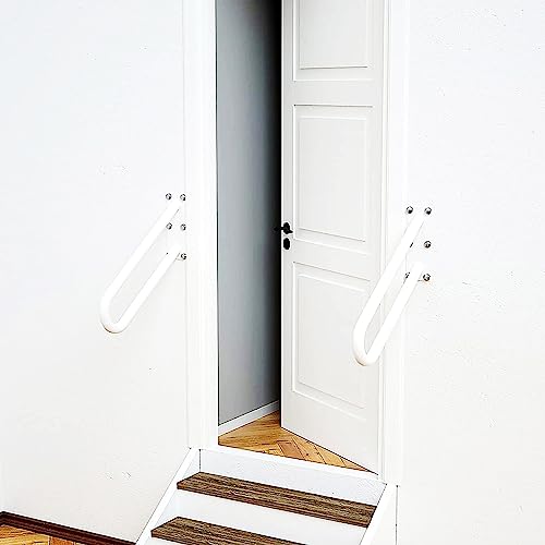 Rambarde de sécurité pour marche de garage et entrée de maison - 4